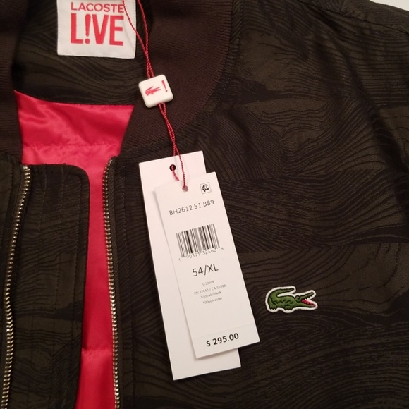 Lacoste LIVE Bomber Jacket - Picture 7 of 8